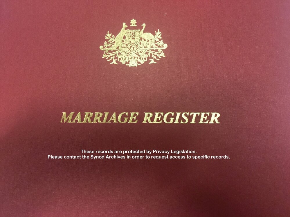 Marriage - Presbyterian - Dutch - 1960 to 1974