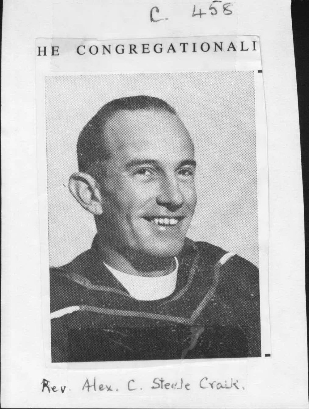 Alexander Charles S (Alec) Craik