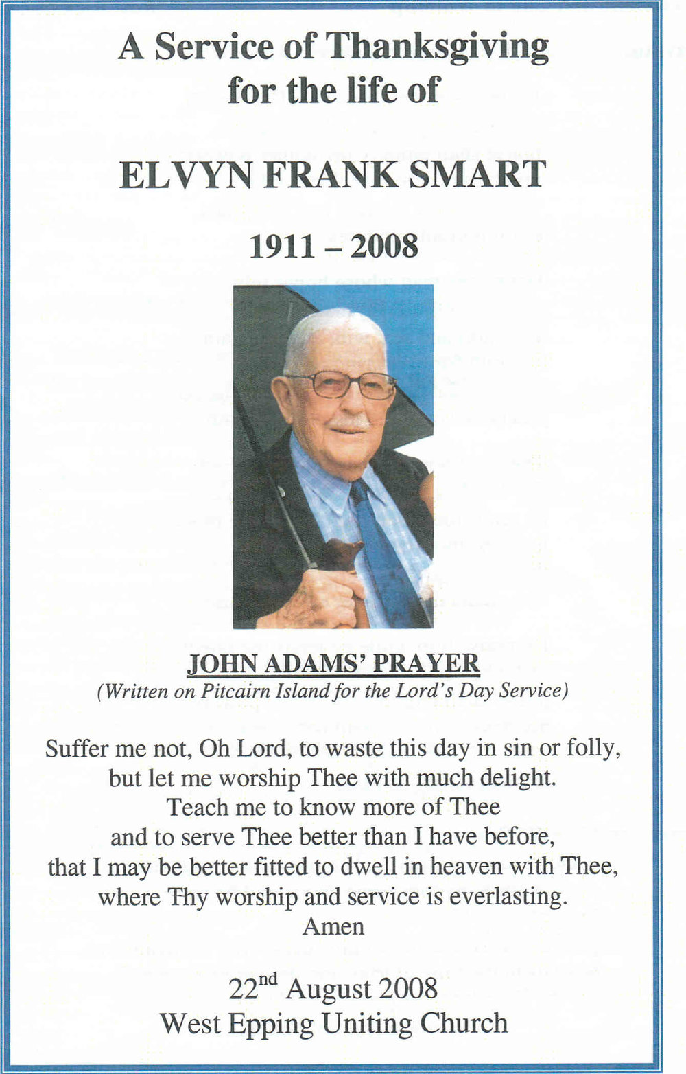Elvyn Frank Smart