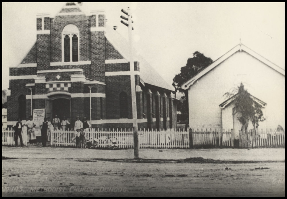 Dungog Methodist and old Wesleyan Chapel