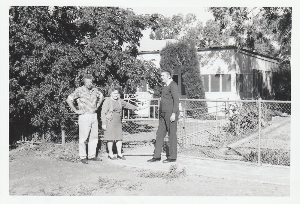 Far West Mission homestead "Kotalpa', where evening worship was held.