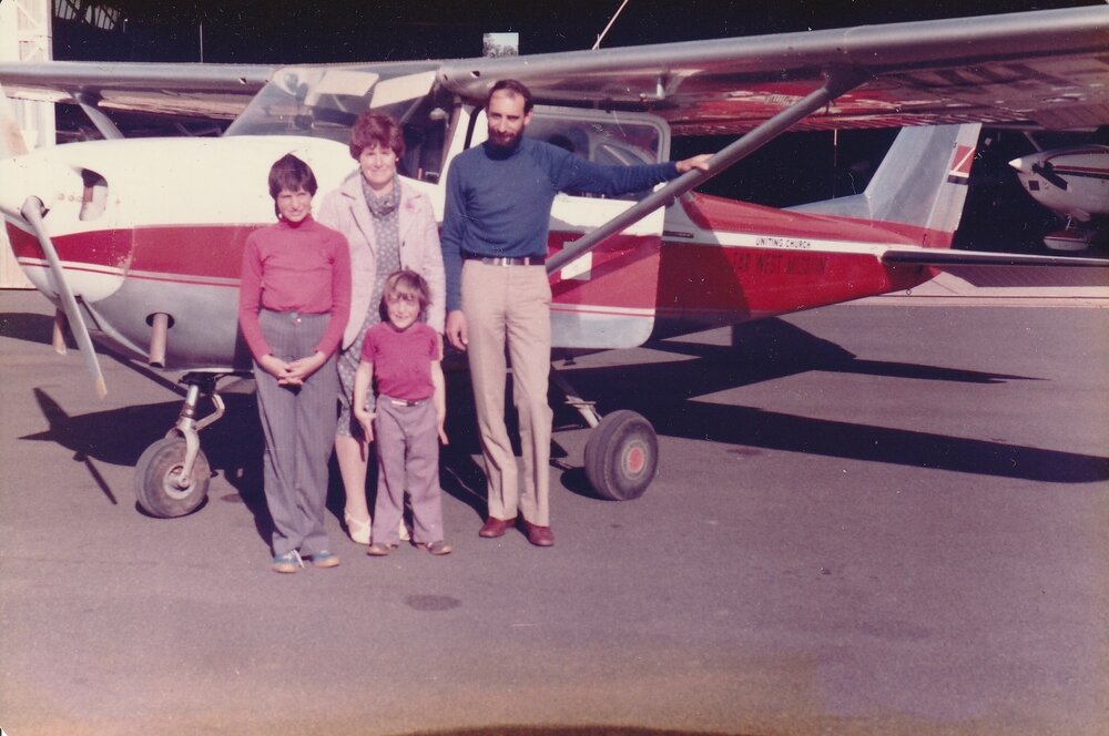 Far West Mission, Rev Chris Sparks, wife Janine, children Rebecca &amp; Matthew