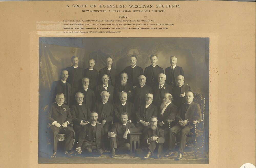 Group of ex-English Wesleyan Students 1907