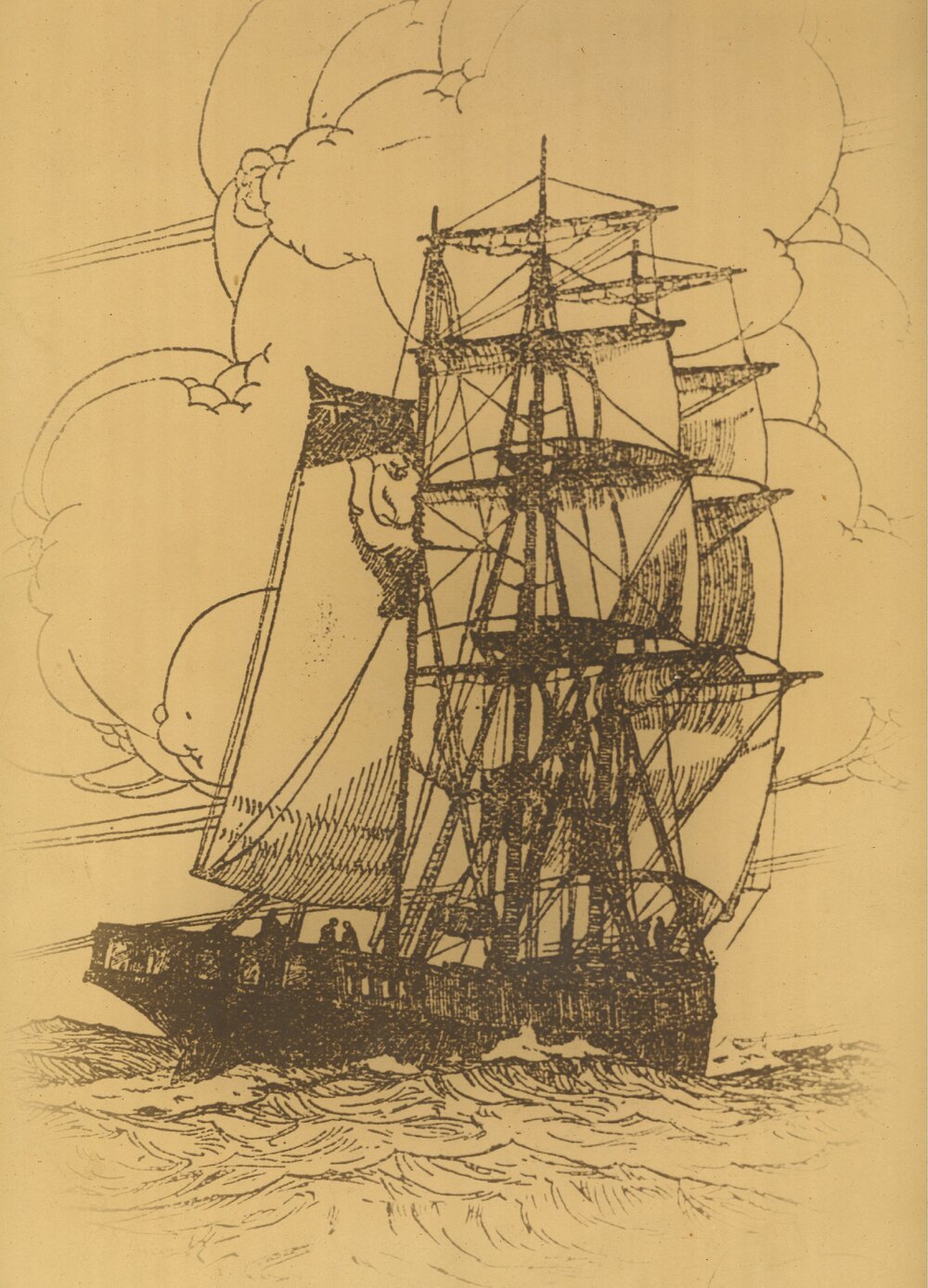 London Missionary Society (LMS) ship, the John Williams I