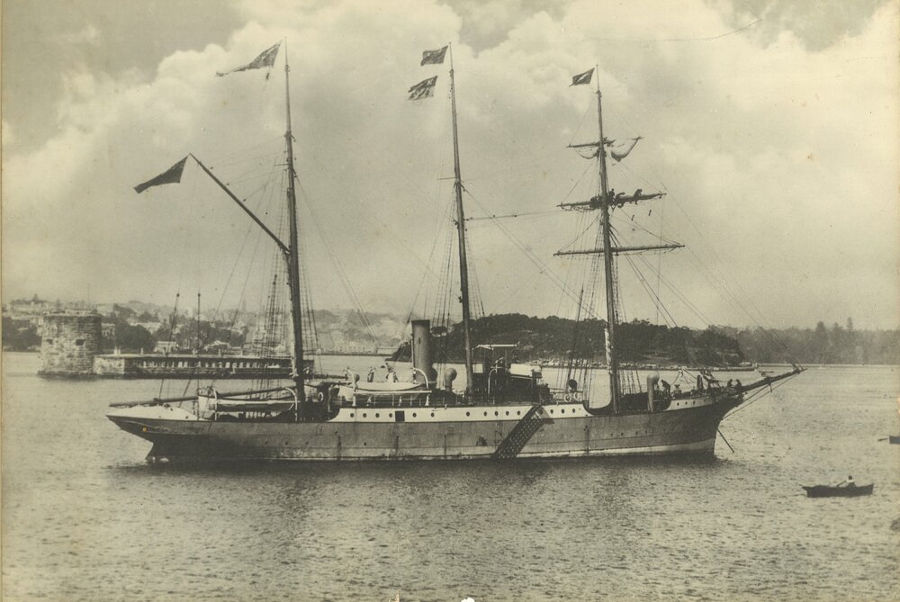 London Missionary Society ship, the John Williams IV