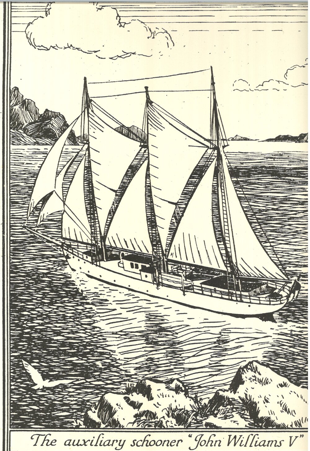 London Missionary Society ship, the John Williams V