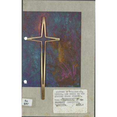 A Short history of the William Street Methodist Church, Bathurst, now a unit of the Uniting Church in Australia: a guide to the stained glass windows in the church is set out herein.