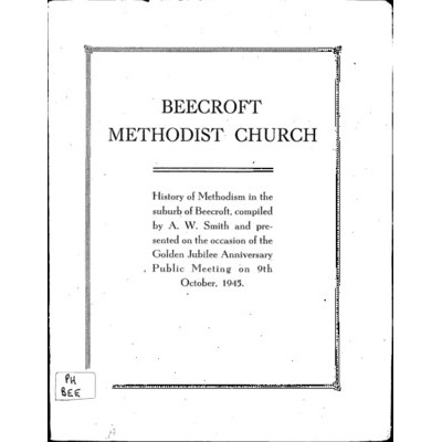 Beecroft Methodist Church.