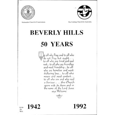 Beverly Hills, 50 years 1942-1992.