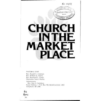 Church in the market place.