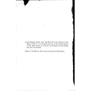 Methodist Church of Australasia. Model Deed.