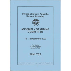 Assembly Standing Committee - Minutes - Dec 1997