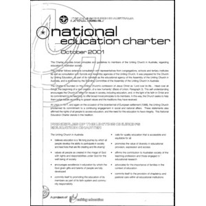 National Education Charter, October 2001