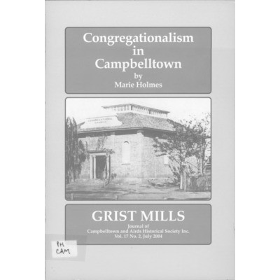 Congregationalism in Campbelltown.