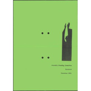 Assembly Standing Committee - Orders of Worship - Nov 2001