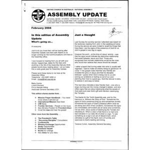 Assembly Update. Feb. – Dec. 2004