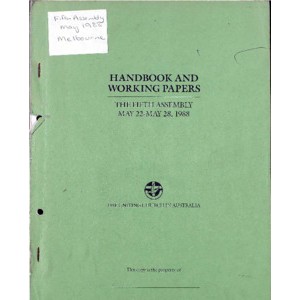 Handbook and Working Papers of the Fifth Assembly