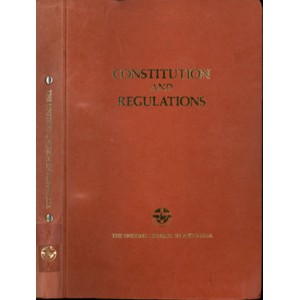 Constitution and Regulations and the Basis of Union. The Uniting Church in Australia
