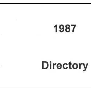 Directory (NSW Synod) - 1987