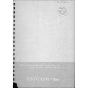 Directory (NSW Synod) - 1994