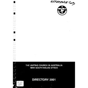 Directory (NSW Synod) - 2001