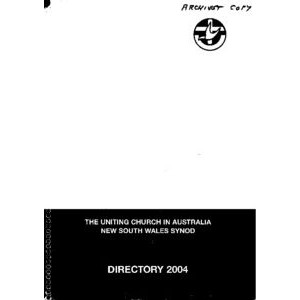 Directory (NSW Synod) - 2004