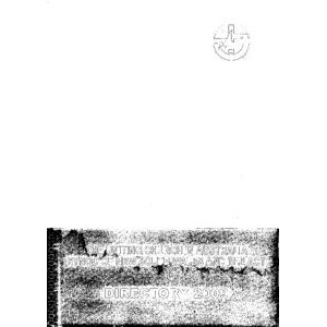 Directory (Synod of NSW and the ACT) - 2009