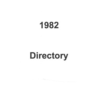 Directory (NSW Synod) - 1982