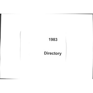 Directory (NSW Synod) - 1983
