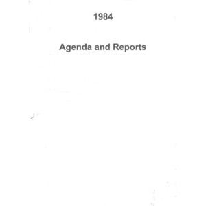 8th Annual Meeting - Agenda and Reports (NSW Synod)