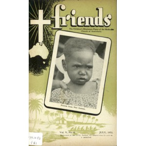 Friends the children's missionary paper of the Methodist Church of Australasia Vol. 5, No. 8