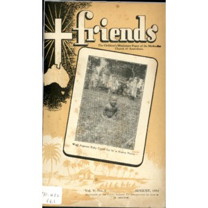Friends the children's missionary paper of the Methodist Church of Australasia Vol. 5, No. 9