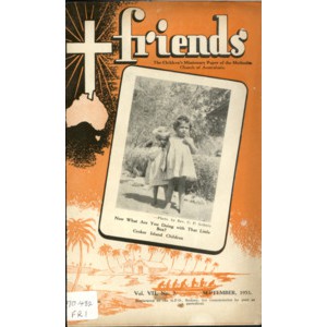 Friends the children's missionary paper of the Methodist Church of Australasia Vol. 7, No. 2