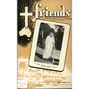 Friends the children's missionary paper of the Methodist Church of Australasia Vol. 7, No. 4