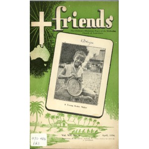 Friends the children's missionary paper of the Methodist Church of Australasia Vol. 7, No. 9