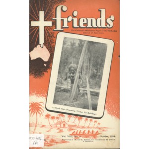 Friends the children's missionary paper of the Methodist Church of Australasia Vol. 8, No. 3