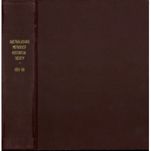 Journal and Proceedings of the Australasian Methodist Historical Society
