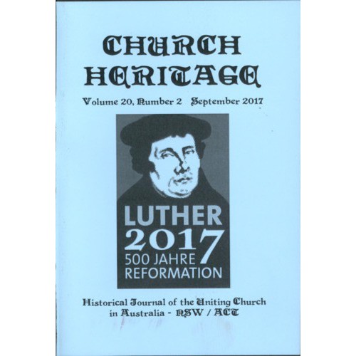 Church Heritage, Volume 20, Number 2