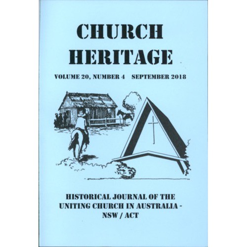 Church Heritage, Volume 20, Number 4