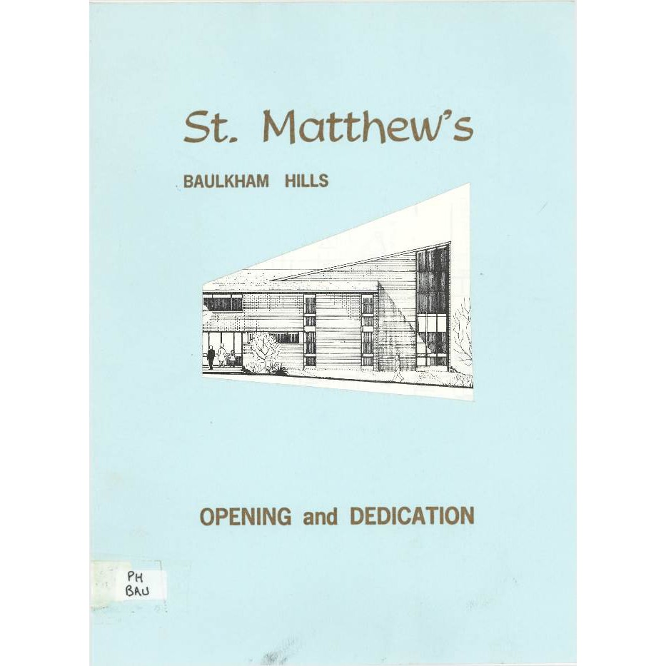 St Matthew's, Baulkham Hills.