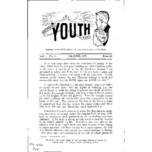 Methodist Youth Vol. 1 No. 6