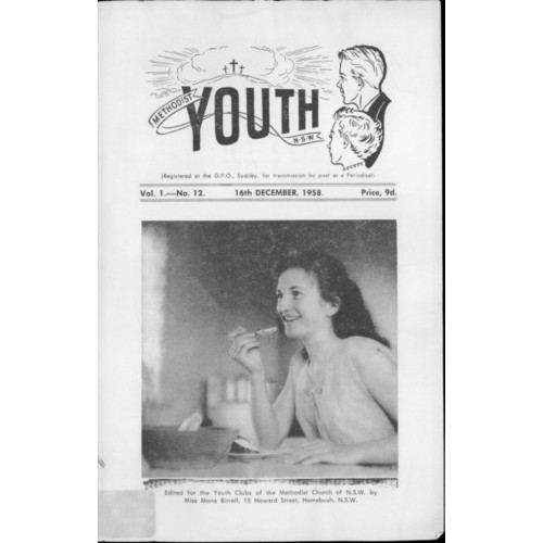 Methodist Youth Vol. 1 No. 12