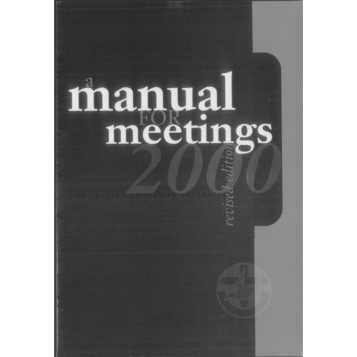 A Manual for meetings 2000
