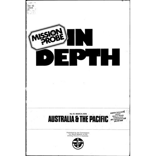 Mission Probe. In depth: Australia & the Pacific