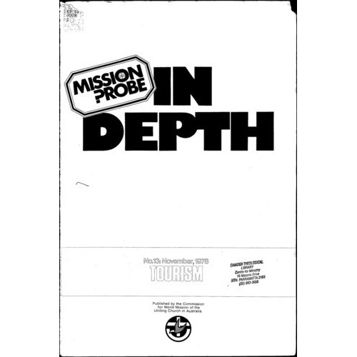 Mission Probe. In depth: Tourism
