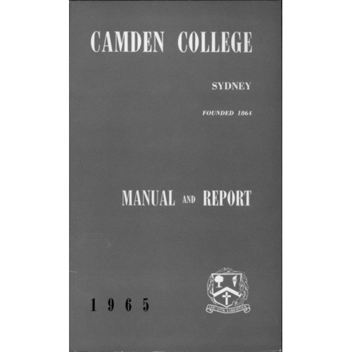 Camden College Sydney. Annual Reports