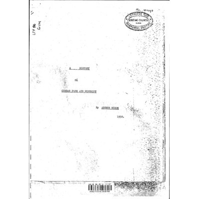 A History of Gunbar Farm and district.