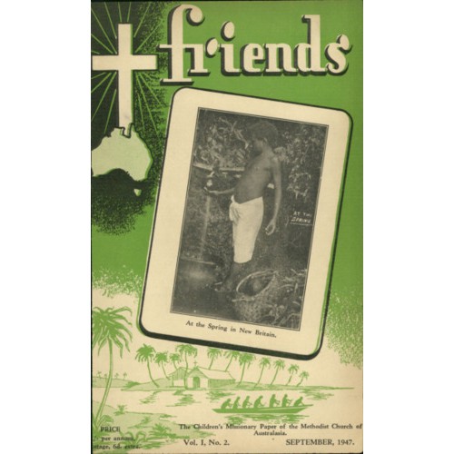 Friends the children's missionary paper of the Methodist Church of Australasia Vol. 1, No. 2