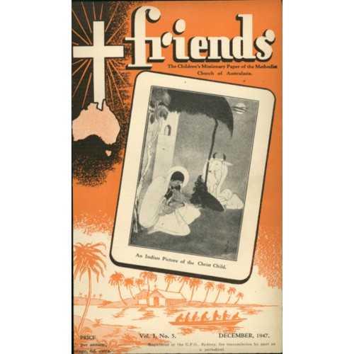 Friends the children's missionary paper of the Methodist Church of Australasia Vol. 1, No. 5