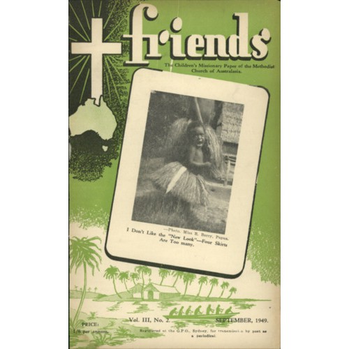Friends the children's missionary paper of the Methodist Church of Australasia Vol. 3, No. 2